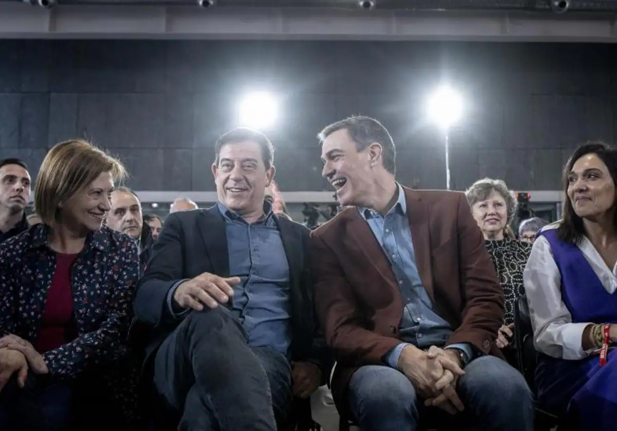 Sánchez proclama en Galicia que sus pactos con el independentismo «merecen la pena» y que agotará la legislatura