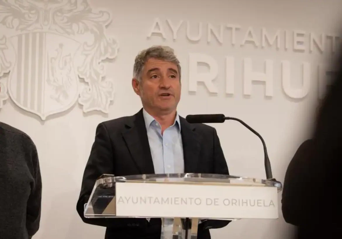 El PSOE pide la dimisión del alcalde de Orihuela por su delicada situación judicial
