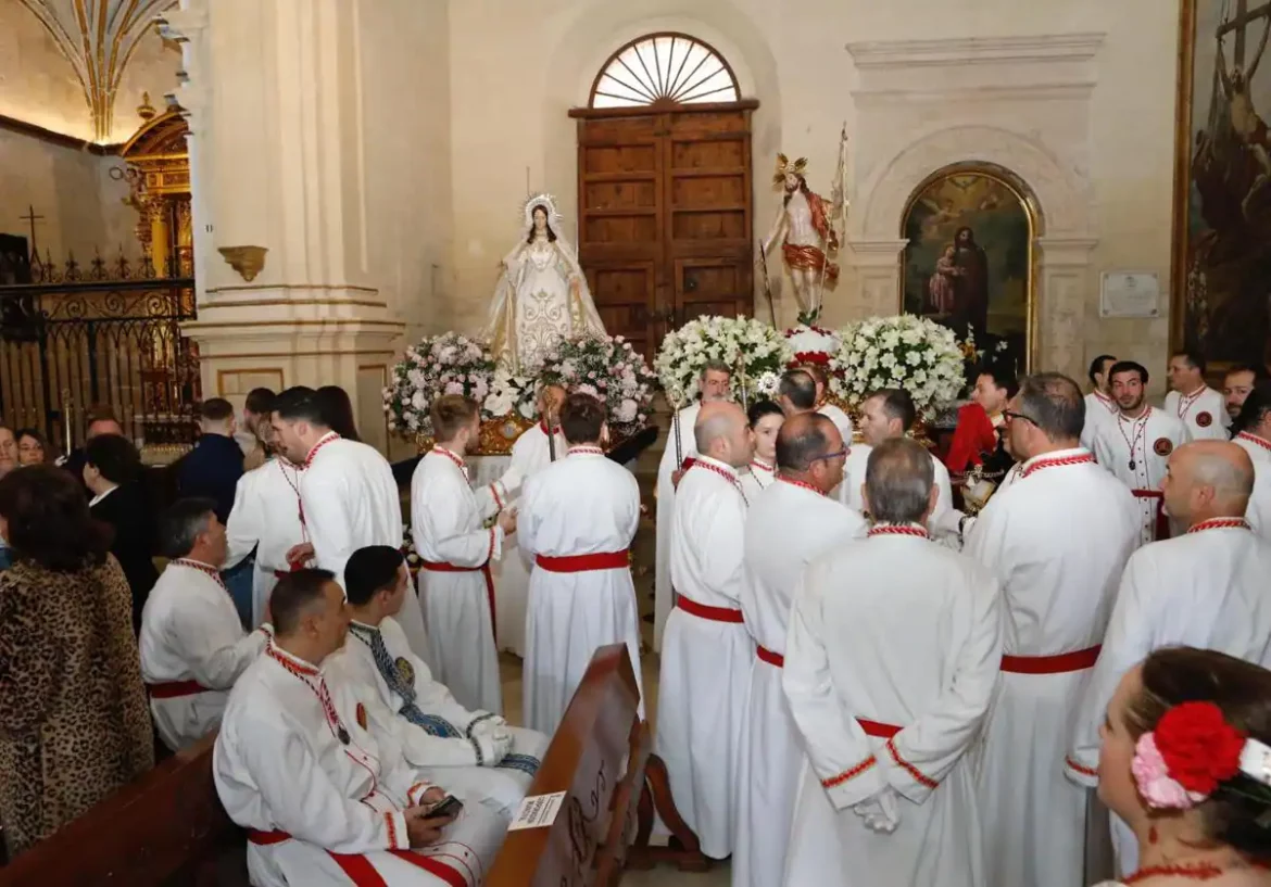 Las precipitaciones también arruinan las procesiones en Lorca, Cieza y Jumilla