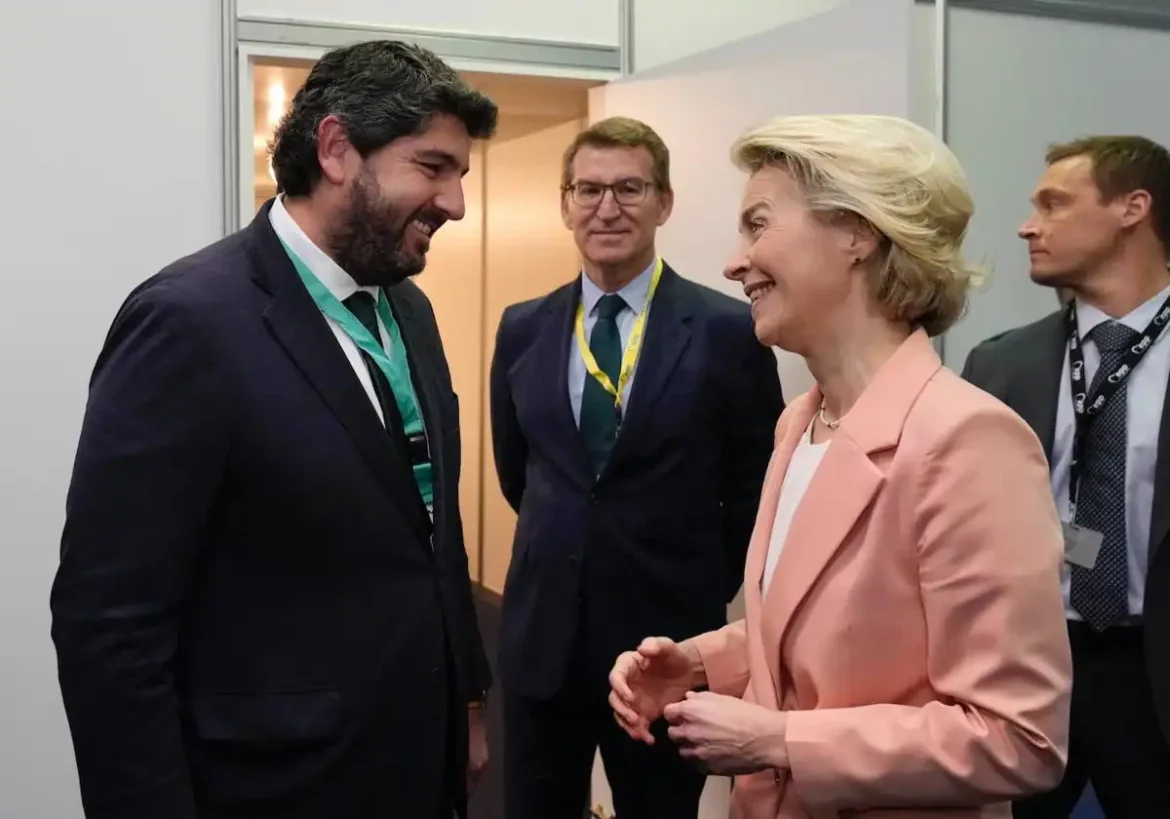 Miras traslada a Von der Leyen la preocupación del sector primario «ante la situación de asfixia que sufre»