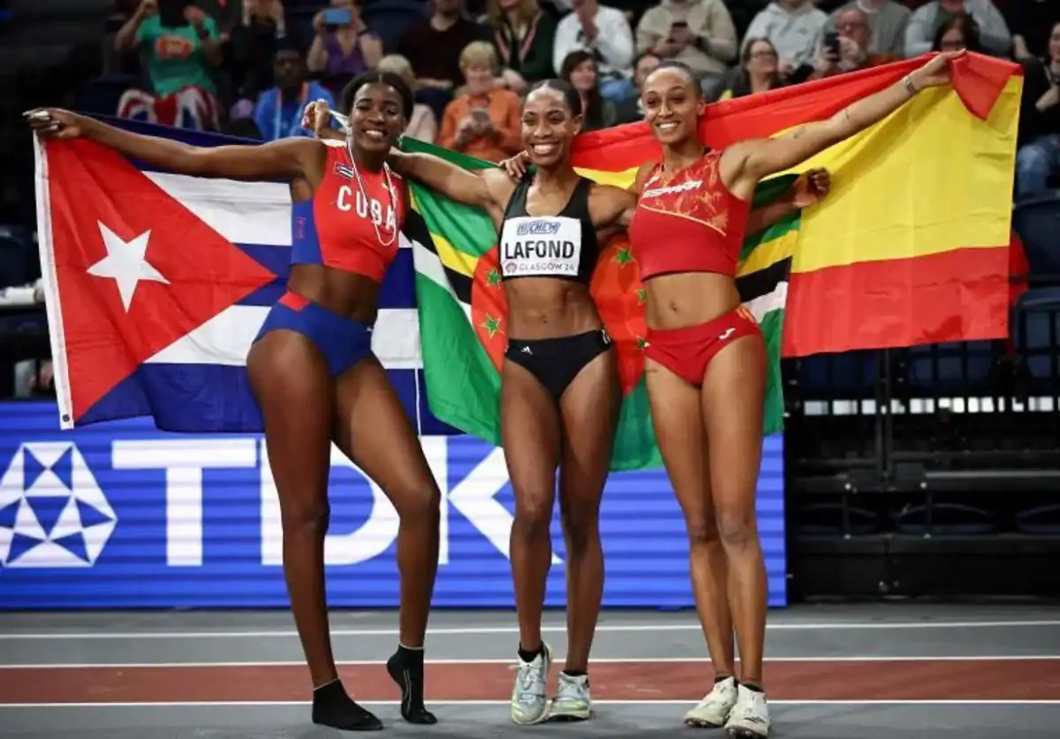 Ana Peleteiro, bronce en triple salto en el Mundial