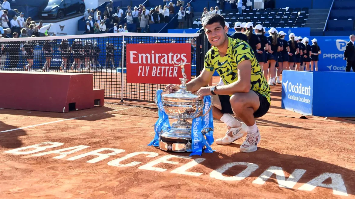 El sudor de Nadal y Alcaraz regará las pistas de tenis del Trofeo Conde de Godó