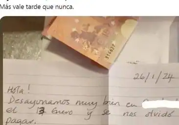 La respuesta viral del propietario de un restaurante a la reseña negativa de un cliente: «Os fuisteis sin pagar»