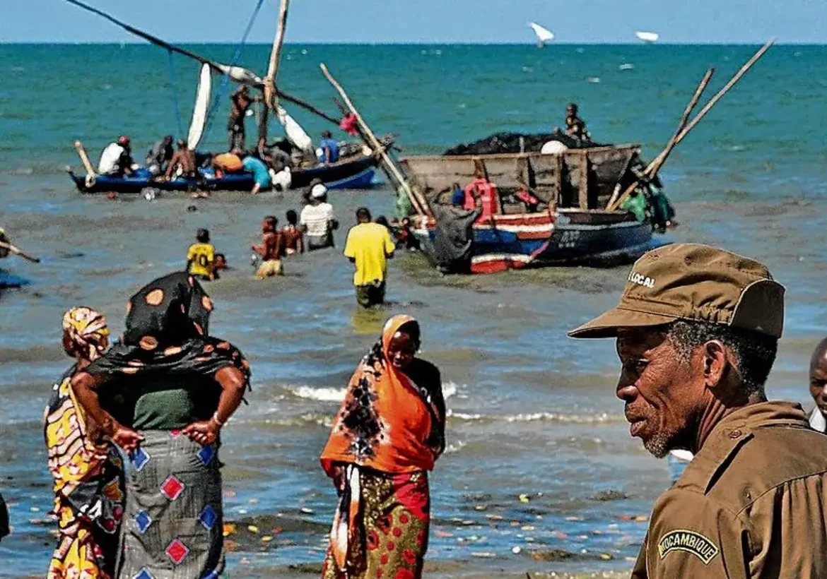 Al menos 90 muertos en un naufragio frente a las costas de Mozambique