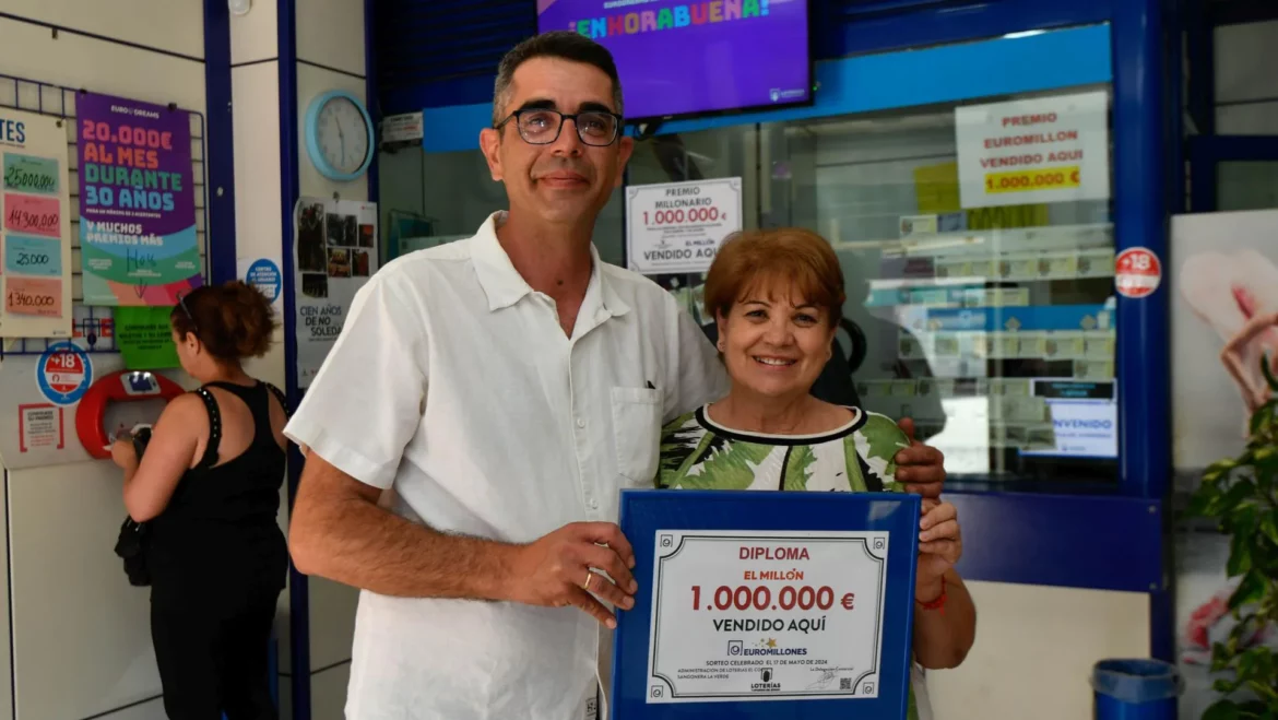 El Euromillón reparte un millón de euros en Sangonera la Verde