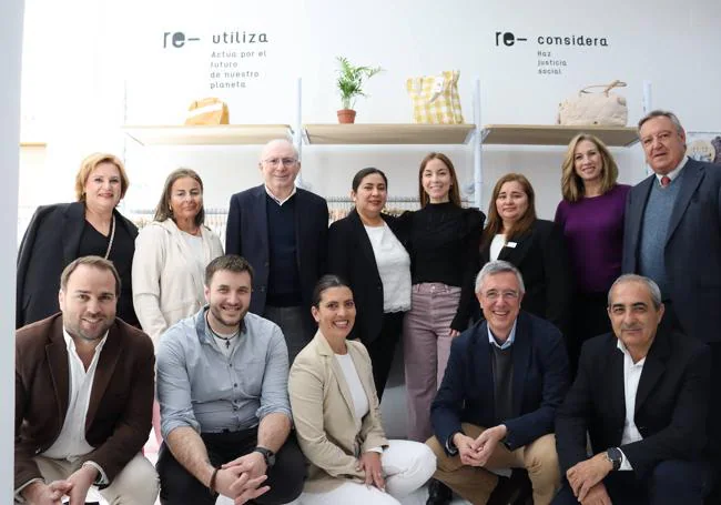 Inauguración tienda Moda Re- Cáritas en Lorca