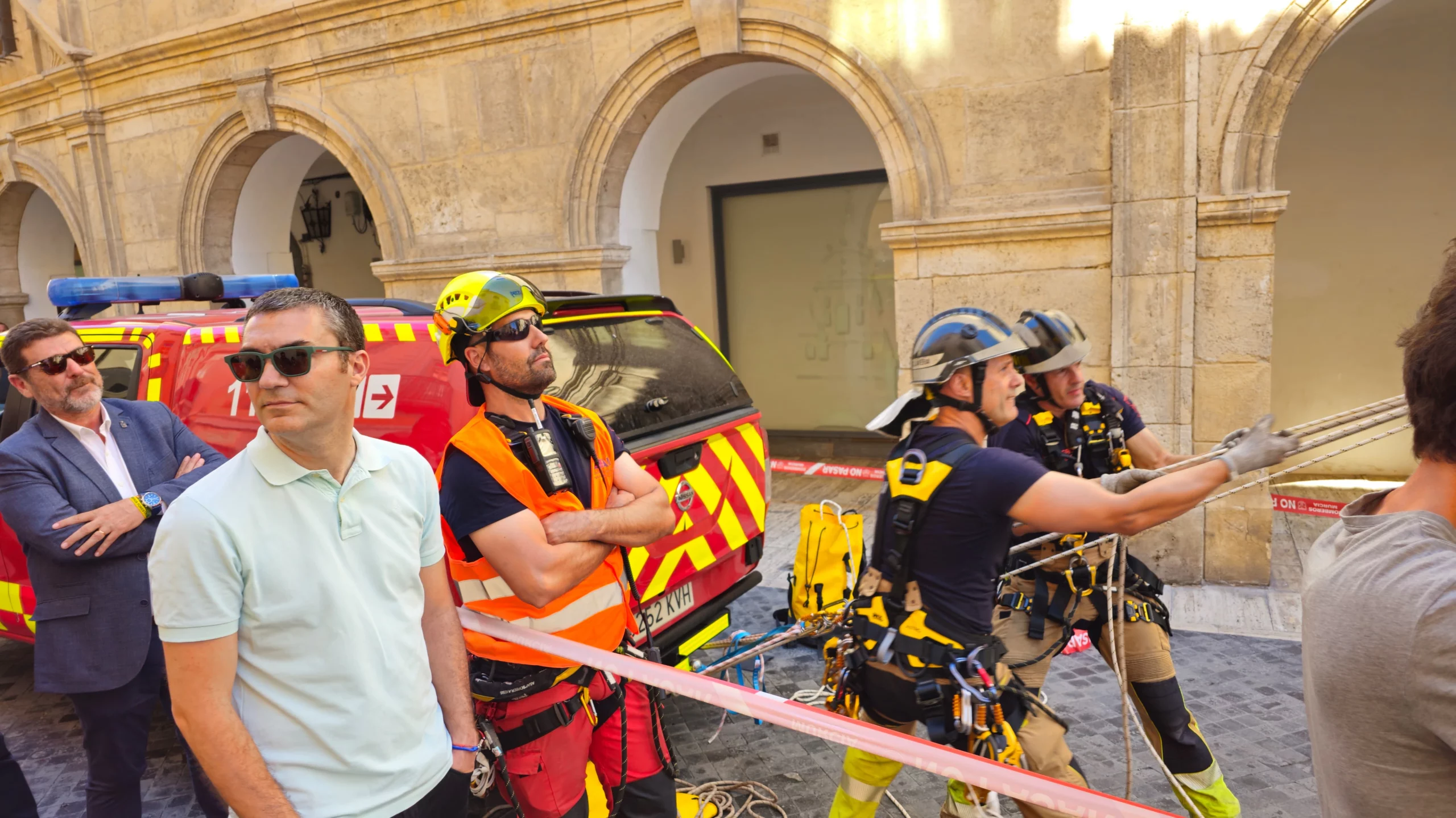 El Valle y la Catedral, escenarios de dos simulacros de rescate