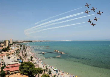 Del Pilatus al Super Saeta: así son los aviones que sobrevolarán el Mar Menor en el festival aéreo de San Javier