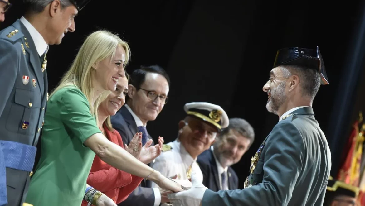 La Guardia Civil celebra en Murcia el 180º aniversario de su fundación