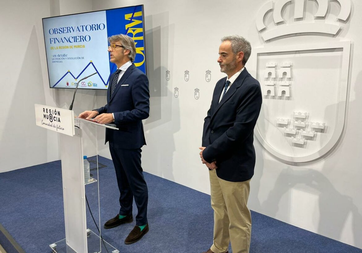 La Región de Murcia cierra el último año creando una media de 7,3 empresas al día