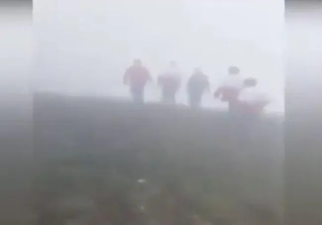 El helicóptero en el que volaba el presidente iraní, en paradero desconocido tras un aterrizaje de emergencia