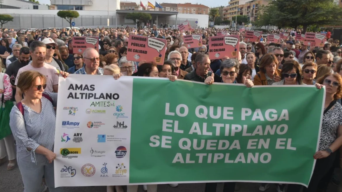 Protestas por los servicios sanitarios en el Altiplano