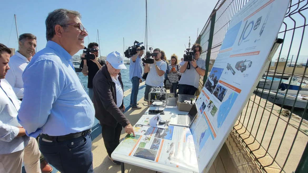 La plataforma con veinte millones de datos del Mar Menor incorpora un mapa del fondo marino