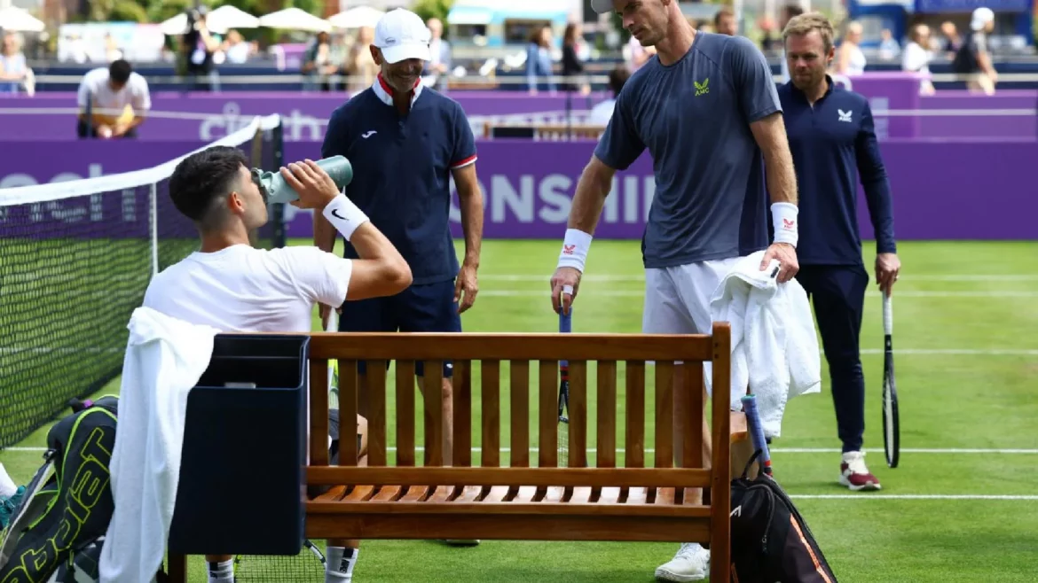 «Somos optimistas, veo a Carlos Alcaraz bastante bien para su debut en Queen’s»
