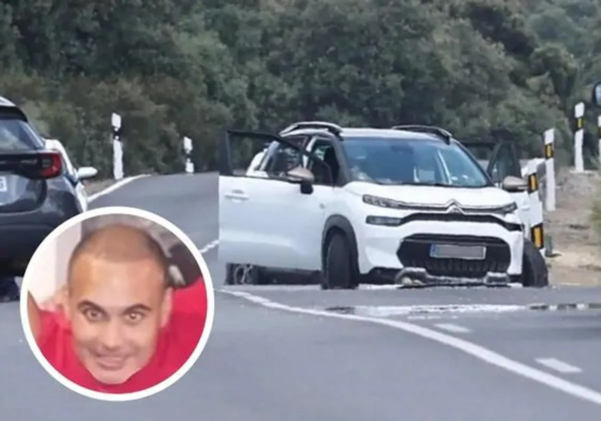 El vehículo en el que viajaban Borja Villacís -en la imagen- y su amigo tras el tiroteo en la carretera de El Pardo