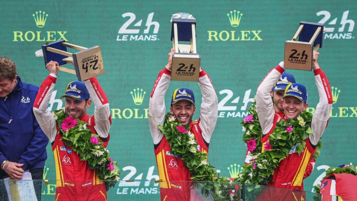 Miguel Molina, campeón de las 24 horas de Le Mans