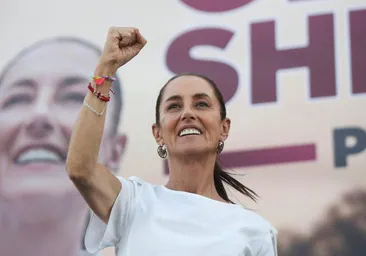 Claudia Sheinbaum se convierte en la primera mujer presidenta de México
