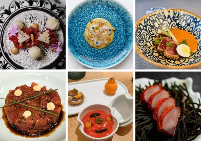 Restaurante Noor, restaurante Magoga, restaurante La Maita, restaurante Fizz, restaurante Almo y restaurante Hannibal