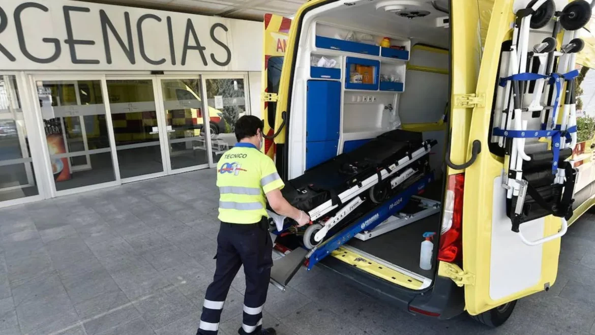 Un herido grave en un accidente de tráfico en Yecla