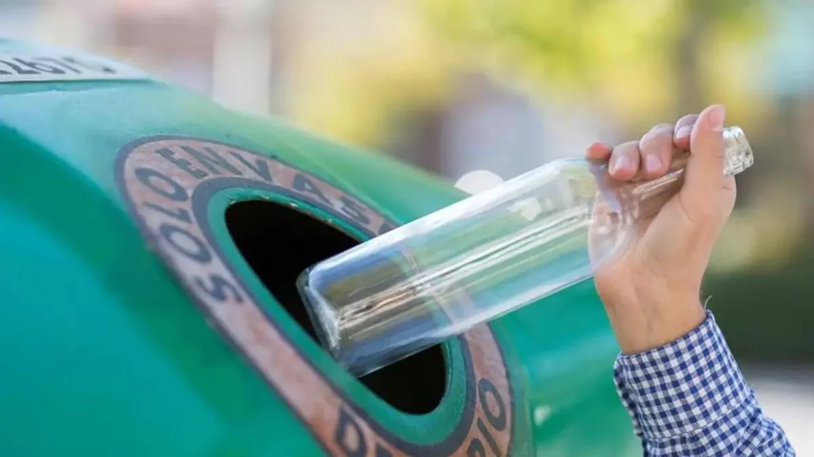 Educadores ambientales a domicilio para aumentar el reciclaje de vidrio en Molina