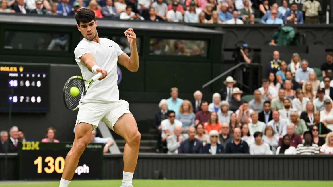 Directo | Carlos Alcaraz busca los cuartos de Wimbledon ante Ugo Humbert