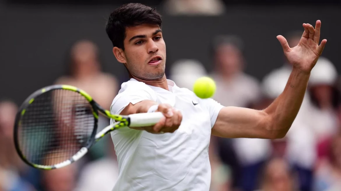 Alcaraz se lleva el segundo set de calle