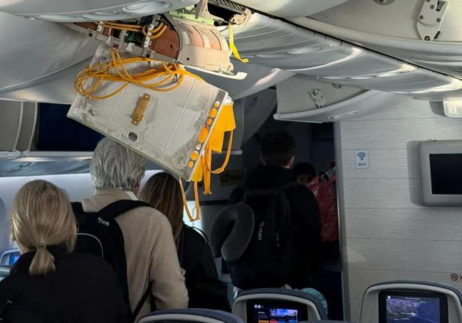 Una treintena de heridos en el vuelo Madrid-Montevideo de Air Europa desviado a Brasil