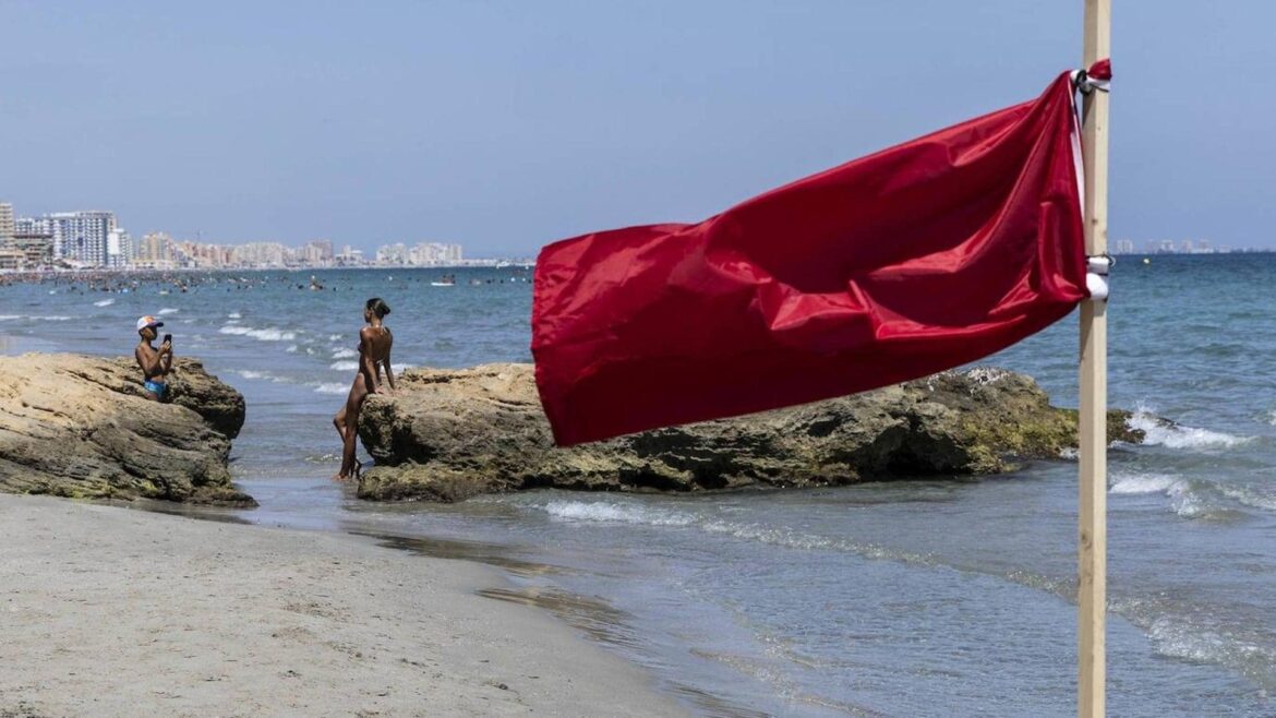 Bandera verde en todas las playas de la Región excepto en cinco