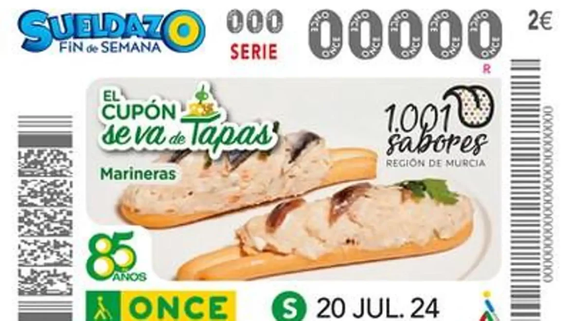 Las marineras protagonizan el cupón de la ONCE