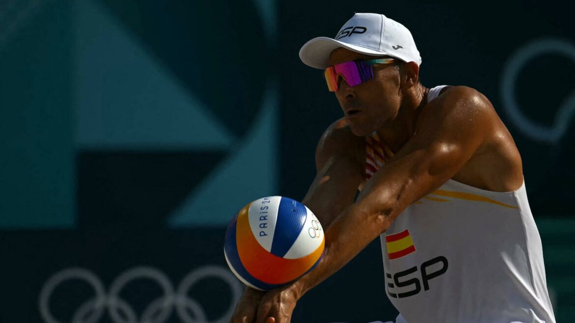 Derrota de Herrera y Gavira en vóley y victoria de Robles en tenis de mesa