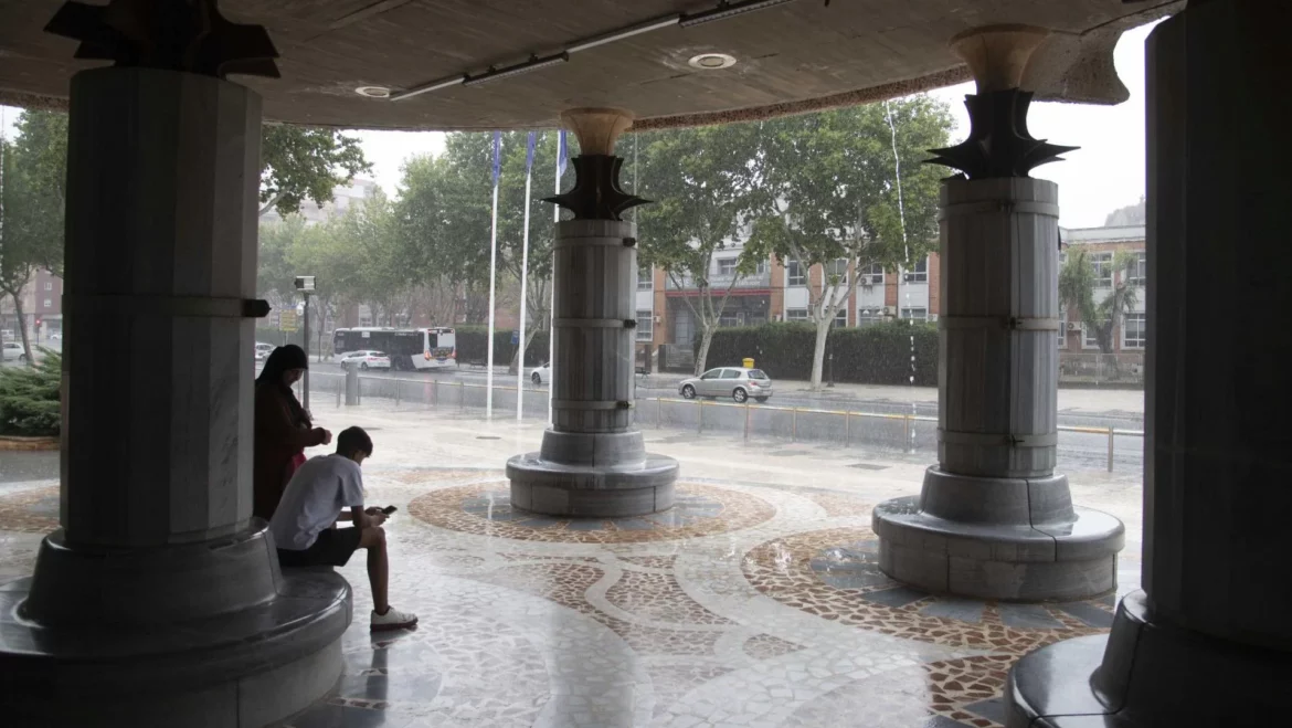 Aemet avisa de que la DANA dejará lluvias de 20 litros en una hora en la Región de Murcia