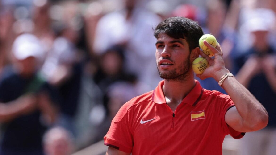 Sigue en directo la final de los Juegos de tenis: Alcaraz contra Djokovic