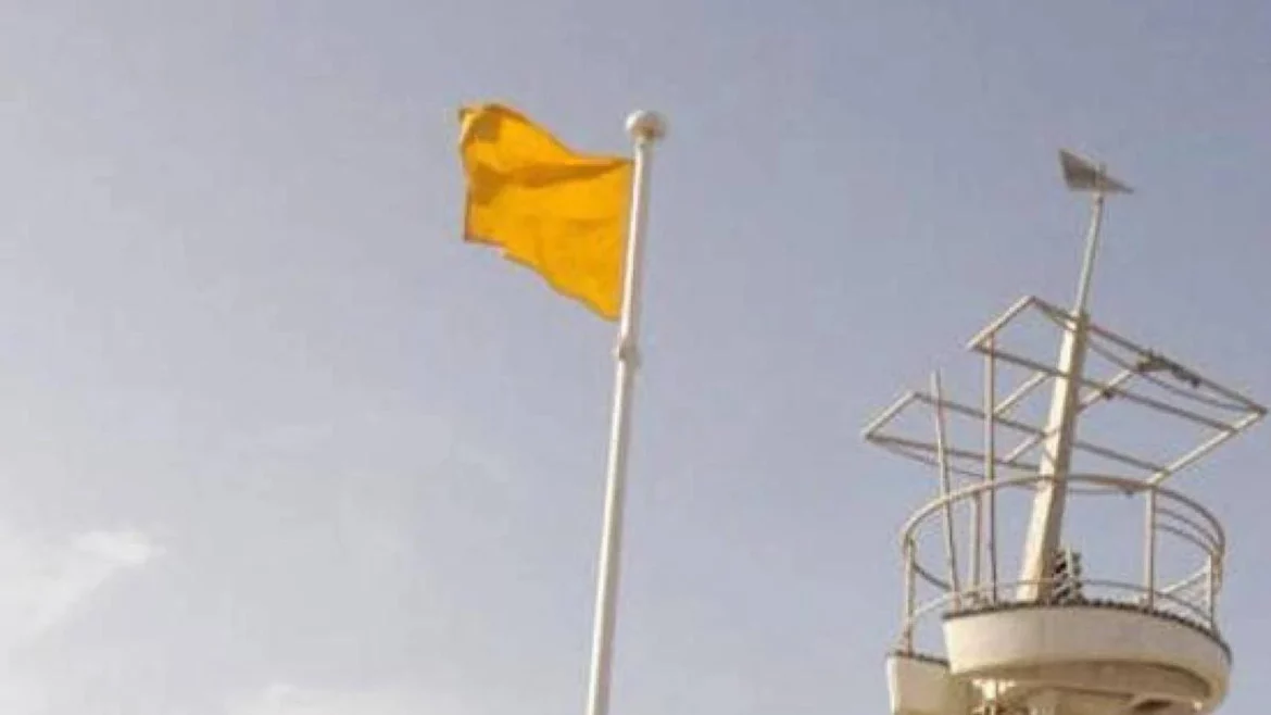 Bandera amarilla en 20 playas de la Región