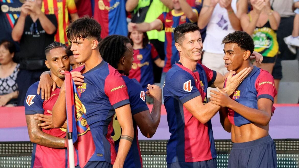 El Barça se exhibe ante el Athletic