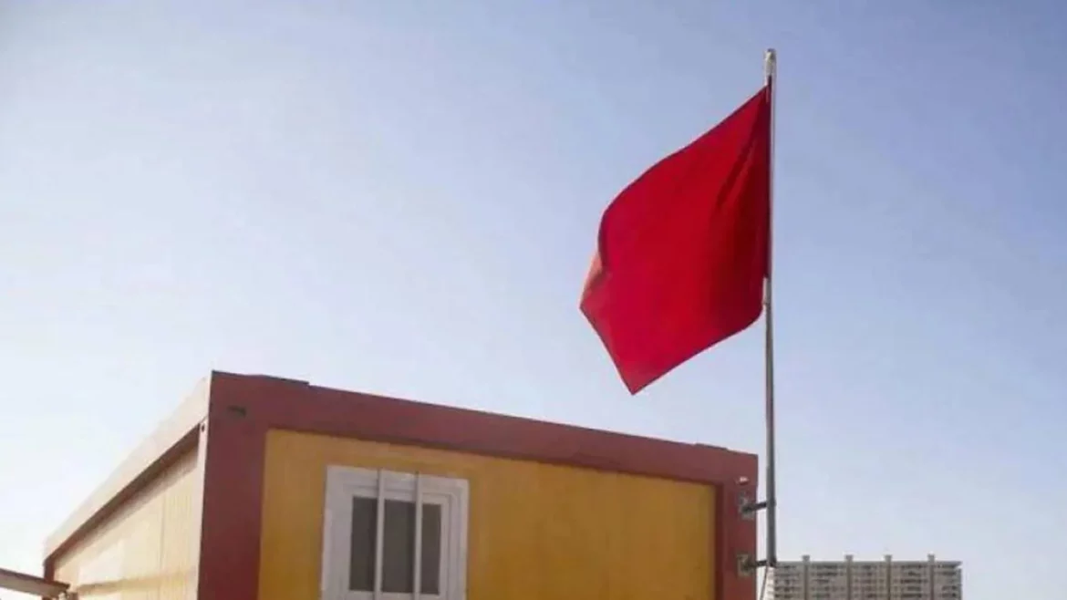 Seis playas con bandera roja este lunes en la Región de Murcia