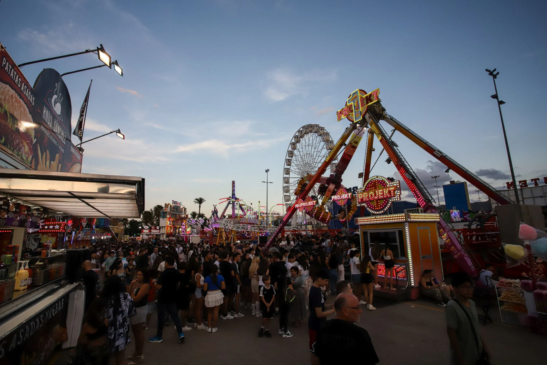 Una feria para tocar el cielo de Murcia