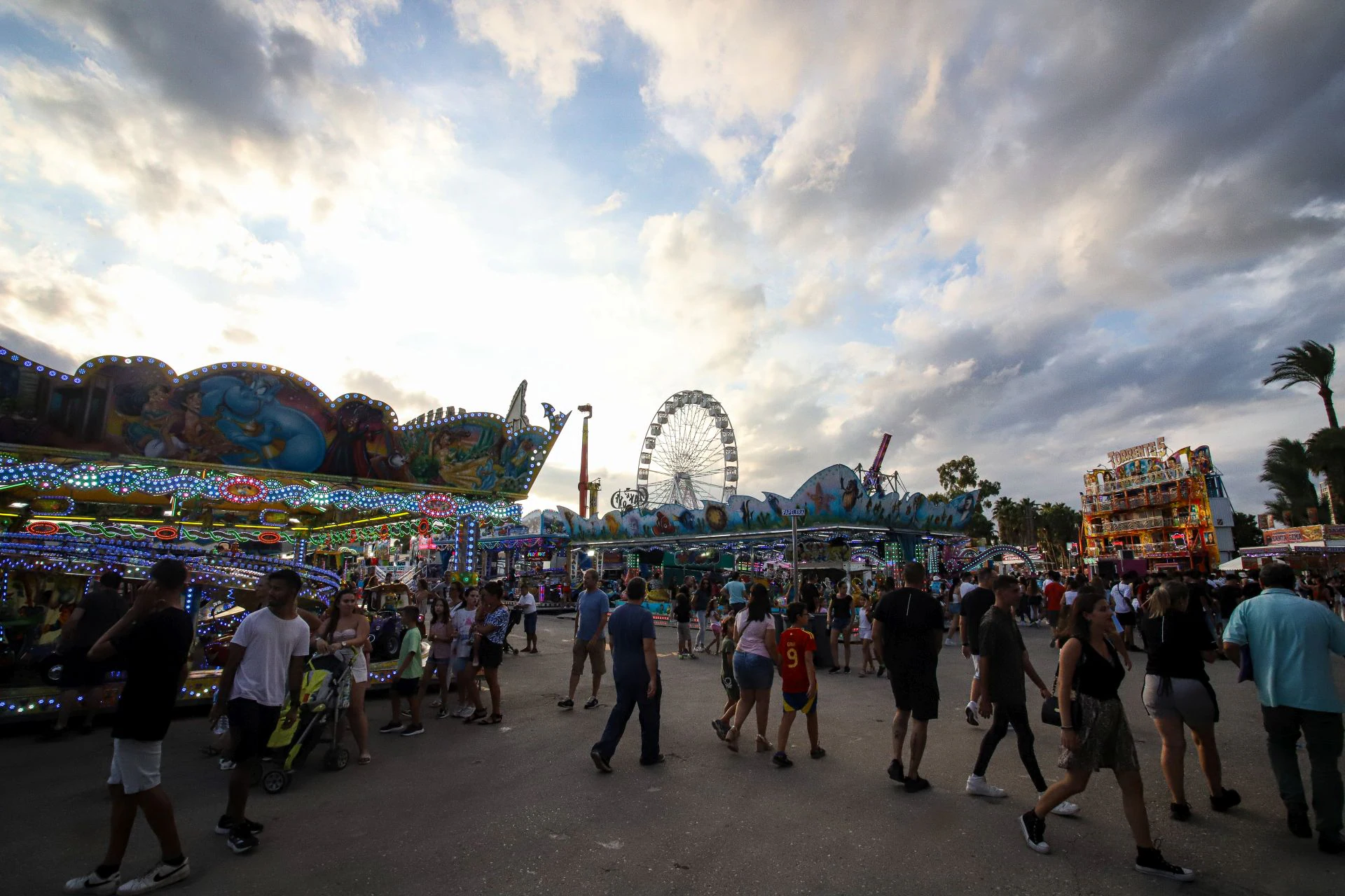 Una feria para tocar el cielo de Murcia