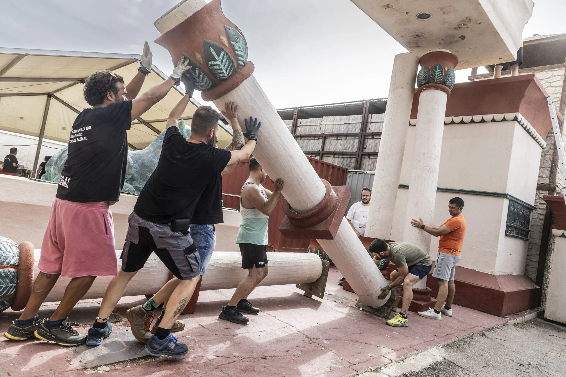 Los preparativos de la batalla de Carthagineses y Romanos