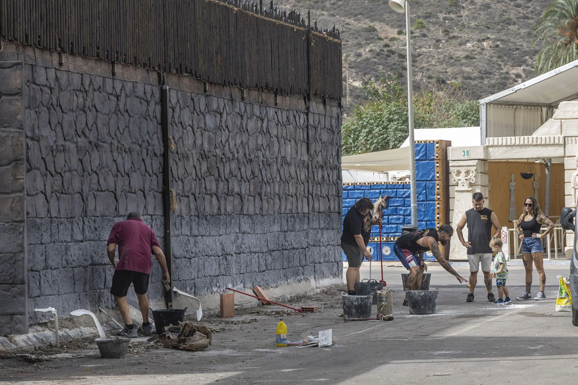 Los preparativos de la batalla de Carthagineses y Romanos