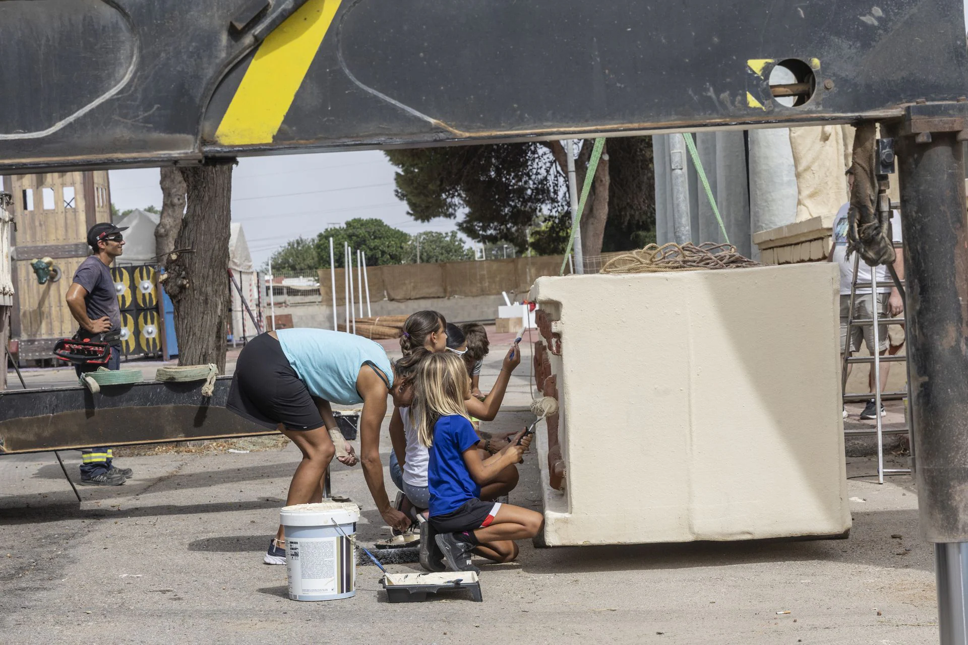 Los preparativos de la batalla de Carthagineses y Romanos