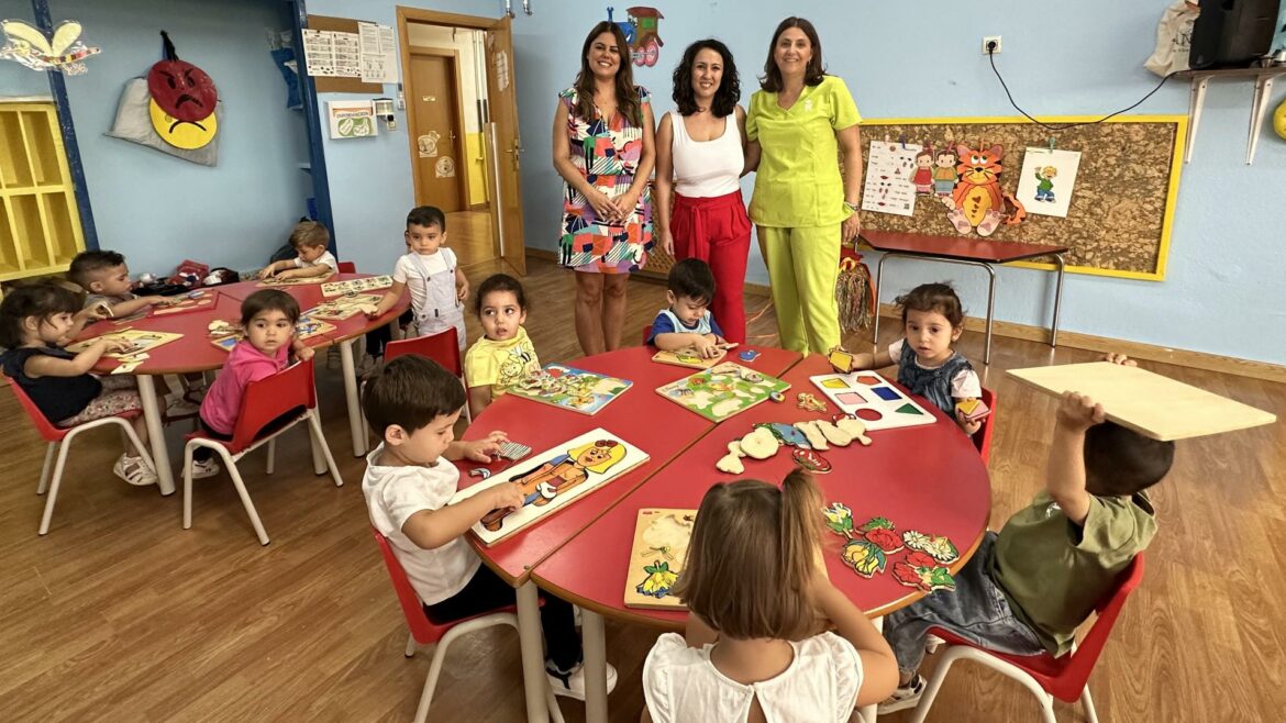 Arranca el curso en la Escuela Infantil Virgen del Pilar en Martos con casi todas las plazas ocupadas