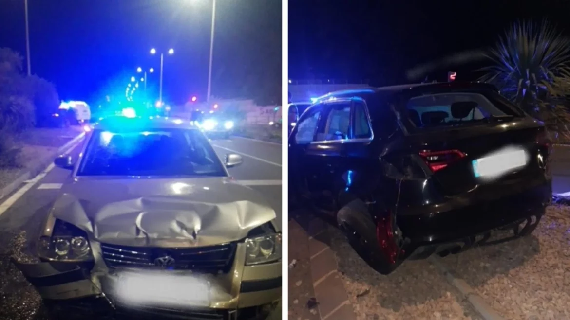 Heridos un hombre y una mujer de 21 años en un accidente de tráfico en Cabezo de Torres