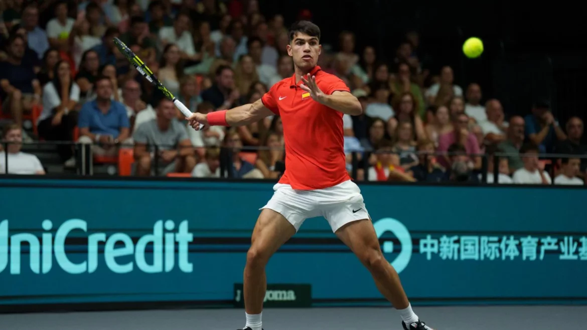 Humbert – Alcaraz, en directo, con España a un punto de la fase final