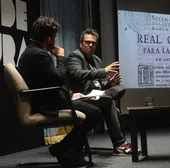 Raúl Quinto en el Aula de Cultura de LA VERDAD: «Los gitanos de hoy son descendientes directos de aquellas víctimas españolas de la 'Gran Redada'»