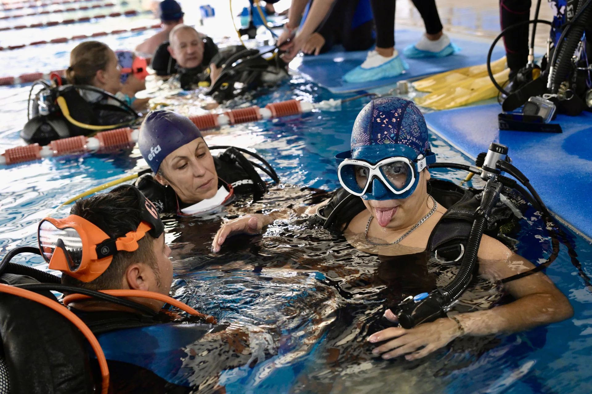 Bautismos de buceo sin barreras