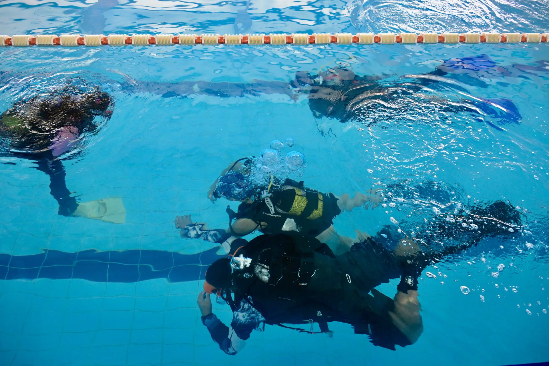 Bautismos de buceo sin barreras