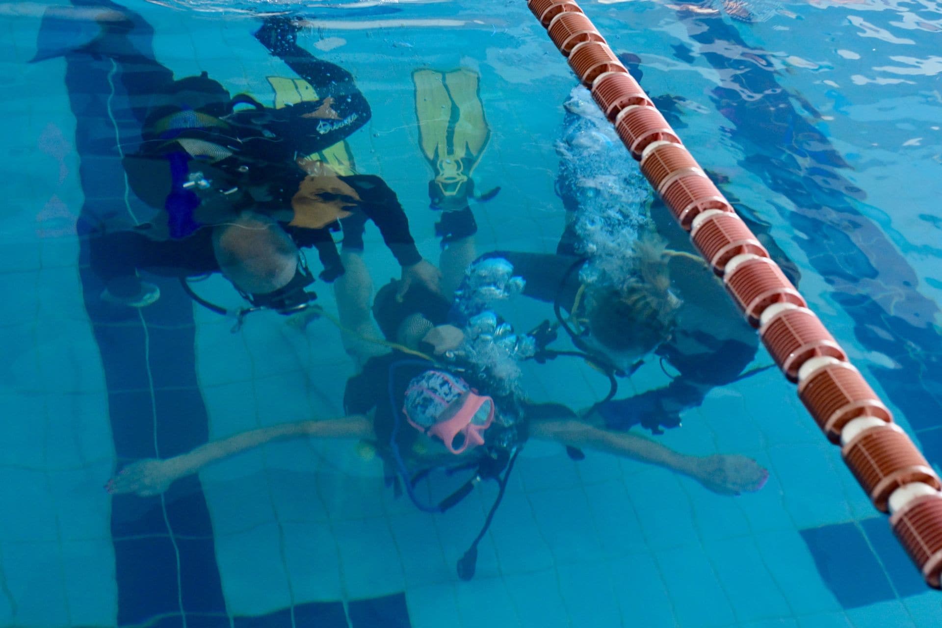 Bautismos de buceo sin barreras