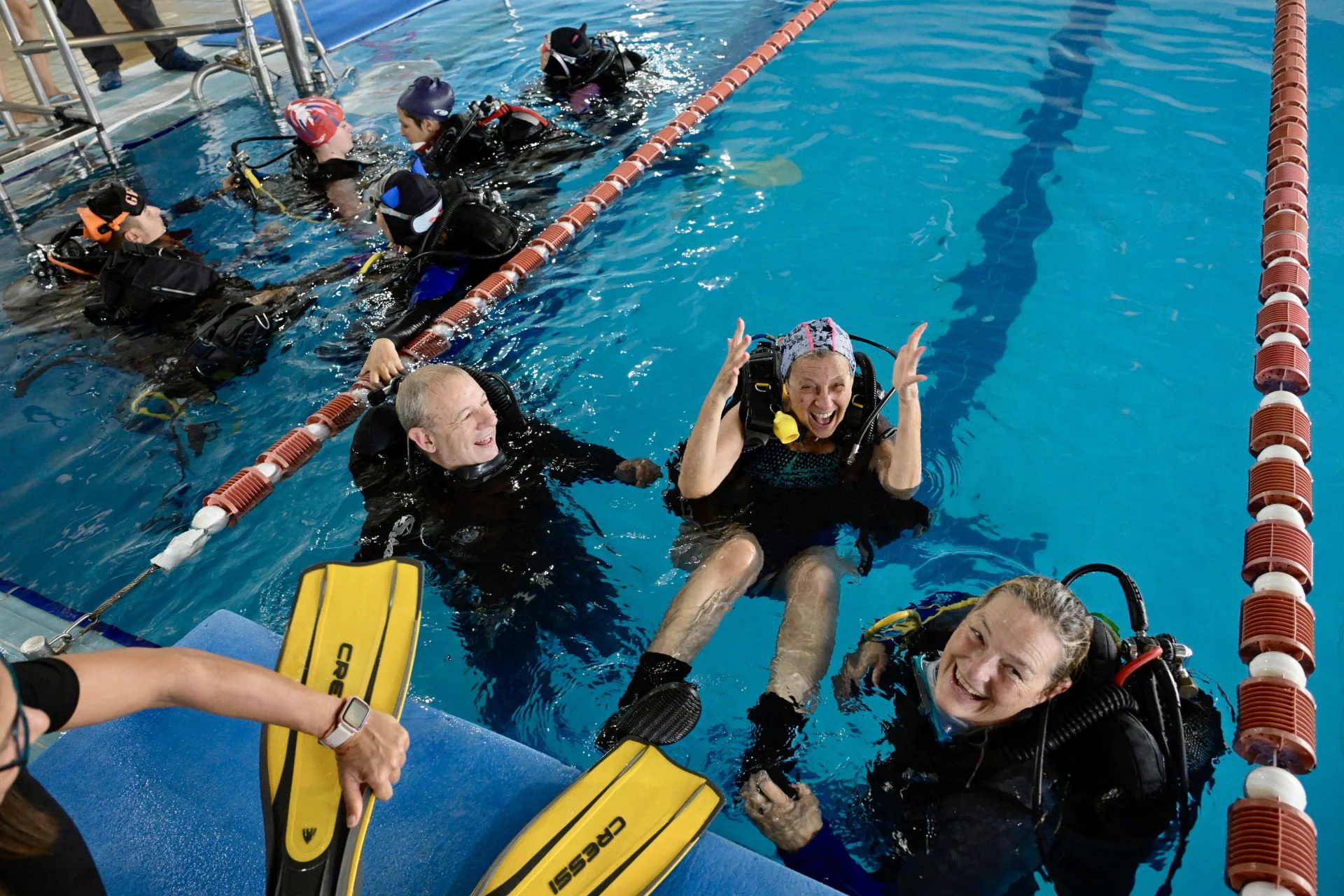 Bautismos de buceo sin barreras