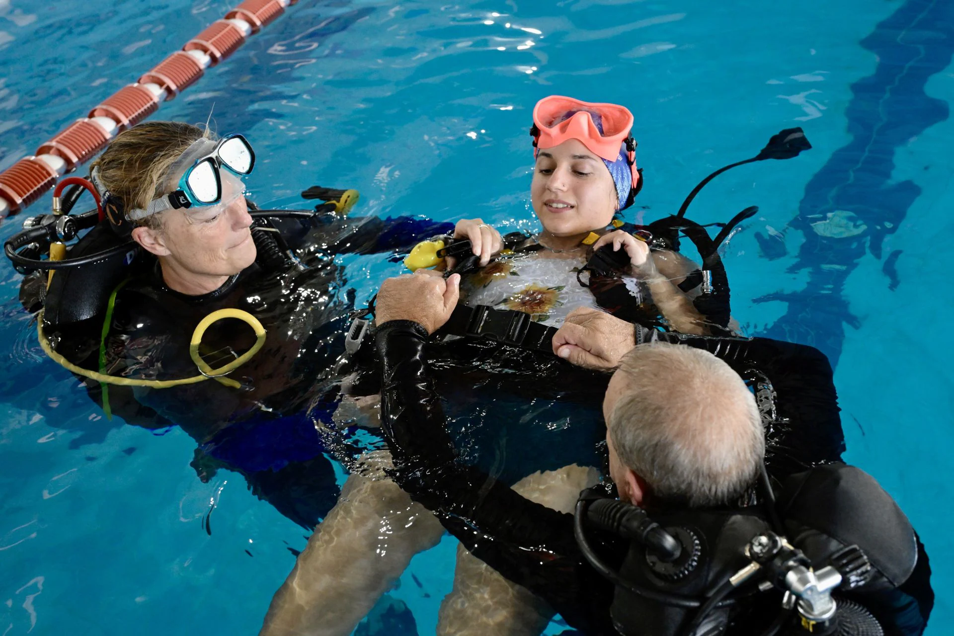 Bautismos de buceo sin barreras