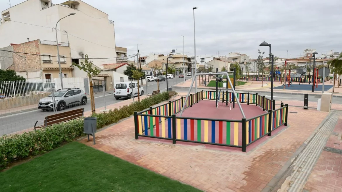 Guadalupe estrena zona verde con juegos infantiles y calistenia